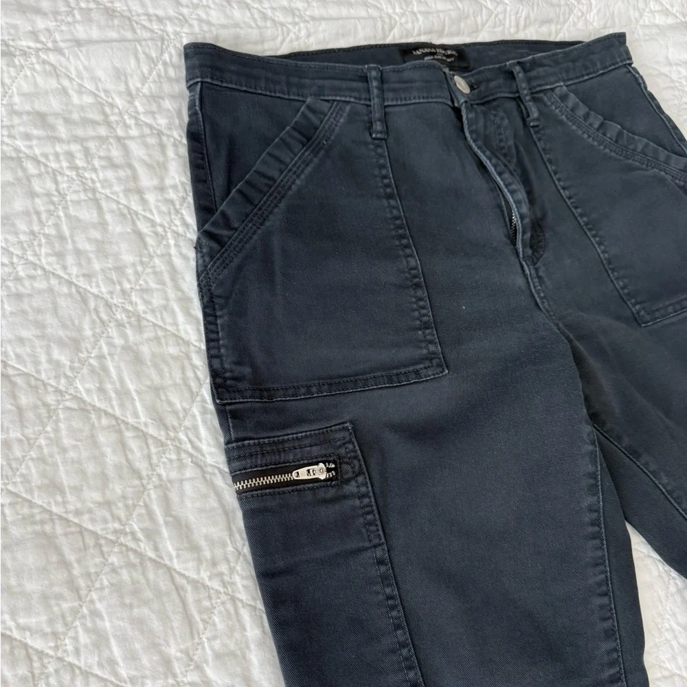 Dark Gray Cargo Pants - Picture 3 of 11